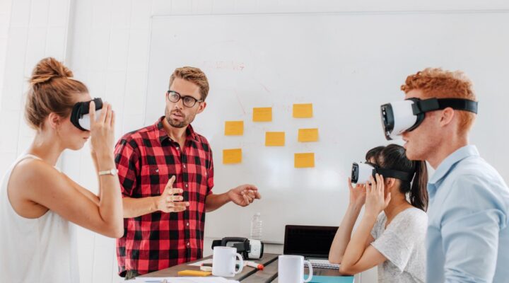 people are using VR camera & discussing
